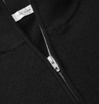 The Row - Dexter Cashmere Half-Zip Sweater - Black