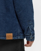Maison Kitsune Padded Workwear Jacket Blue Denim Jackets