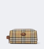 Burberry Burberry Check canvas toiletry bag