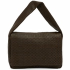 ST. Agni Women's Lattice Everyday Satchel in Coffee 