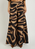 Pucci Labirinto Printed Silk-twill Trousers Black