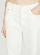 Twisted Seam Jeans in White