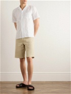 Incotex - Straight-Leg Stretch-Cotton Bermuda Shorts - Neutrals