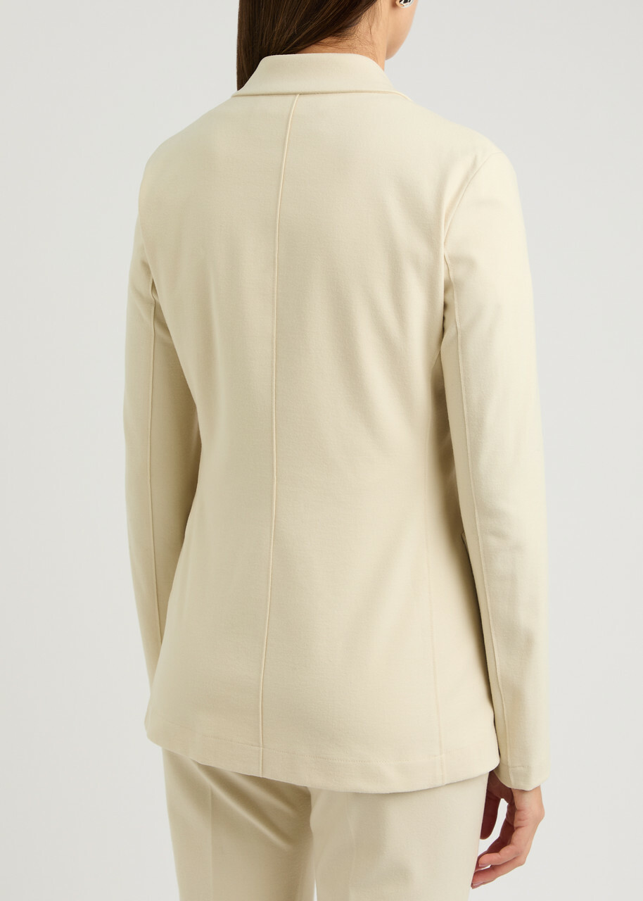 Harris Wharf London Harris Wharf London crinkled shoulder-pads blazer main image 1
