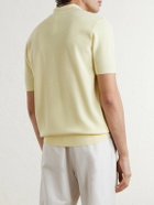 Boglioli - Cotton-Piqué Polo Shirt - Yellow