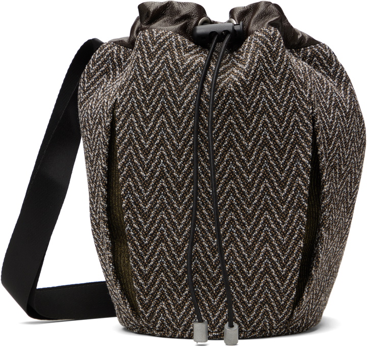 Omar Afridi Black Distorted Bag Omar Afridi