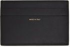 Paul Smith Blue & Black Mock-Croc Card Holder