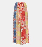 Etro Printed maxi skirt