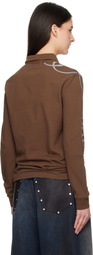 Praying Brown 'Praying' Polo