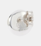Loewe Anagram Pebble sterling silver stud earrings