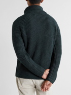 Massimo Alba - Cashmere-Blend Half-Zip Sweater - Gray