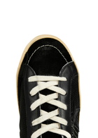 Golden Goose Super-Star Distressed Mesh Sneakers Black