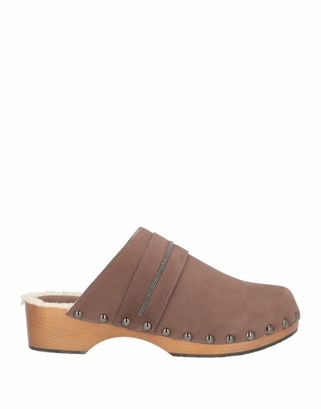 Photo: Peserico Womens Mules & Clogs Chocolate in Brown