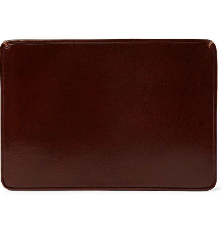Photo: Il Bussetto - Polished-Leather Cardholder - Brown