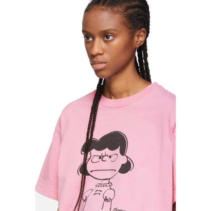Marc Jacobs Pink Peanuts Edition Lucy T-Shirt Marc Jacobs