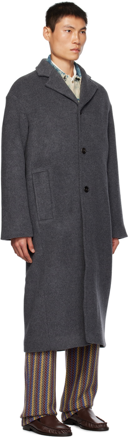 Séfr Gray Amo Coat