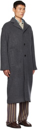 Séfr Gray Amo Coat