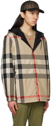 Burberry Black Drawstring Reversible Jacket