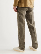 MASSIMO ALBA - Ionio 2 Linen Trousers - Green