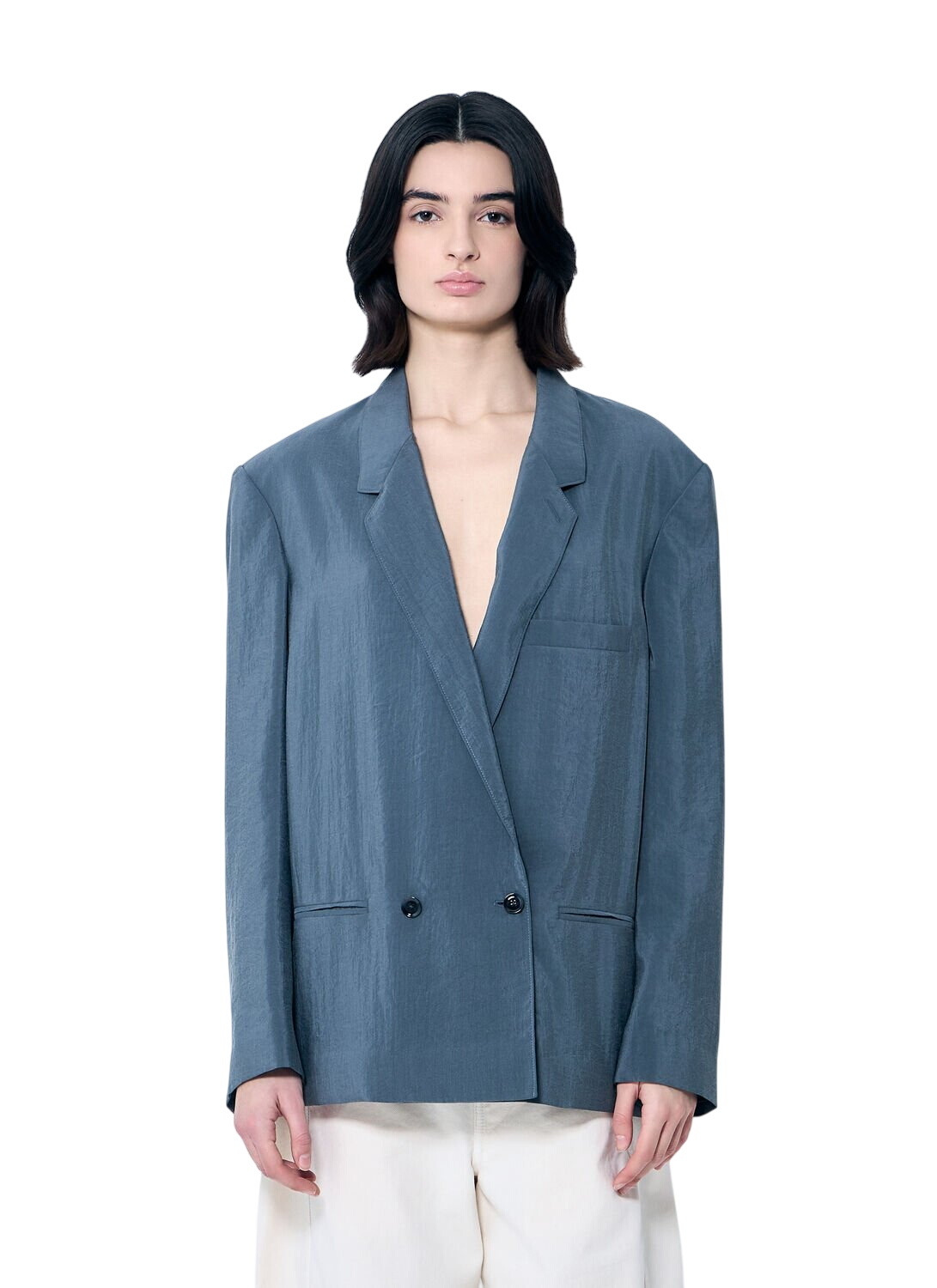 LEMAIRE Brown Raglan Suit Coat Lemaire