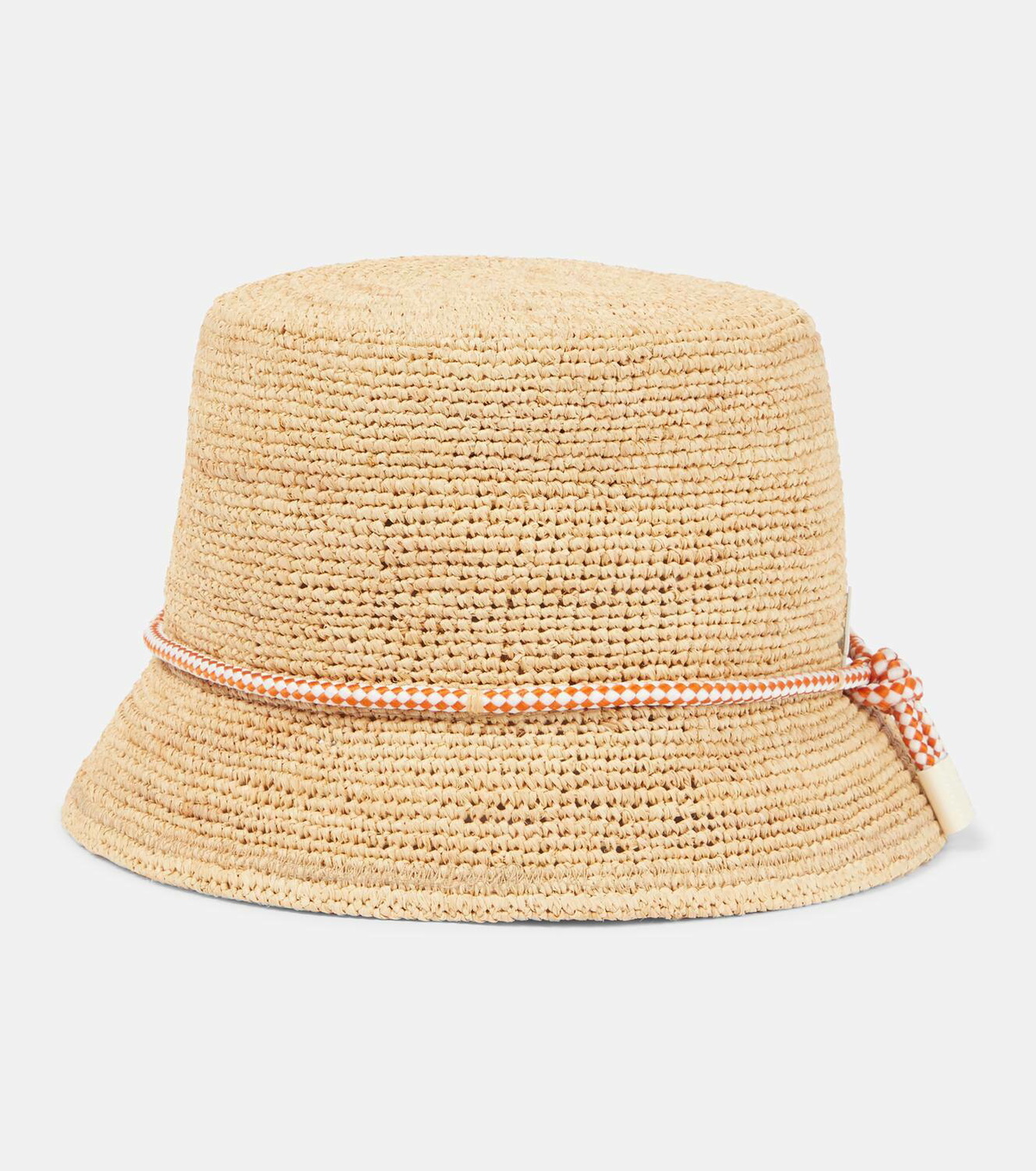Alémais Sunlit crochet raffia bucket hat