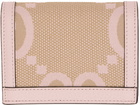 Gucci Pink Ophidia GG Card Holder