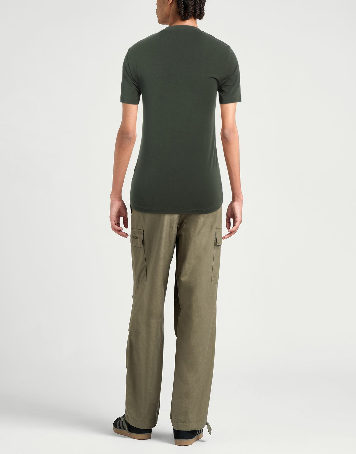 Ea7 Mens T-shirt Military in Green
