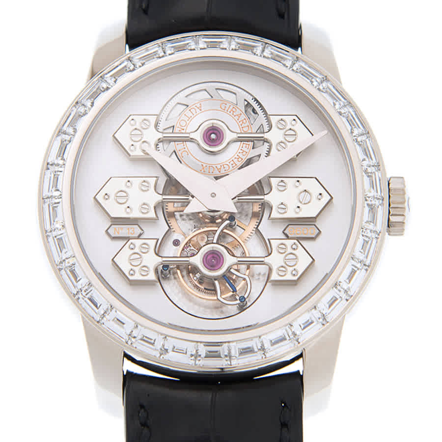 Girard Perregaux Tourbillon Automatic Diamond White Dial Mens Watch 99193B53A000-BA6A
