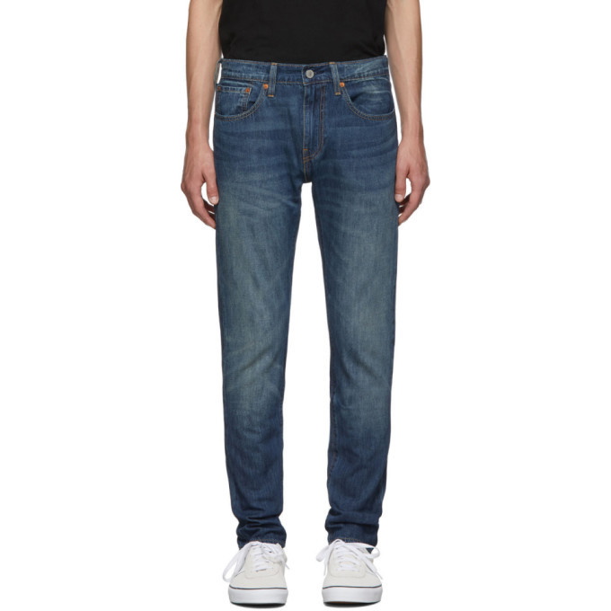 Photo: Levis Blue 512 Slim Taper-Fit Jeans