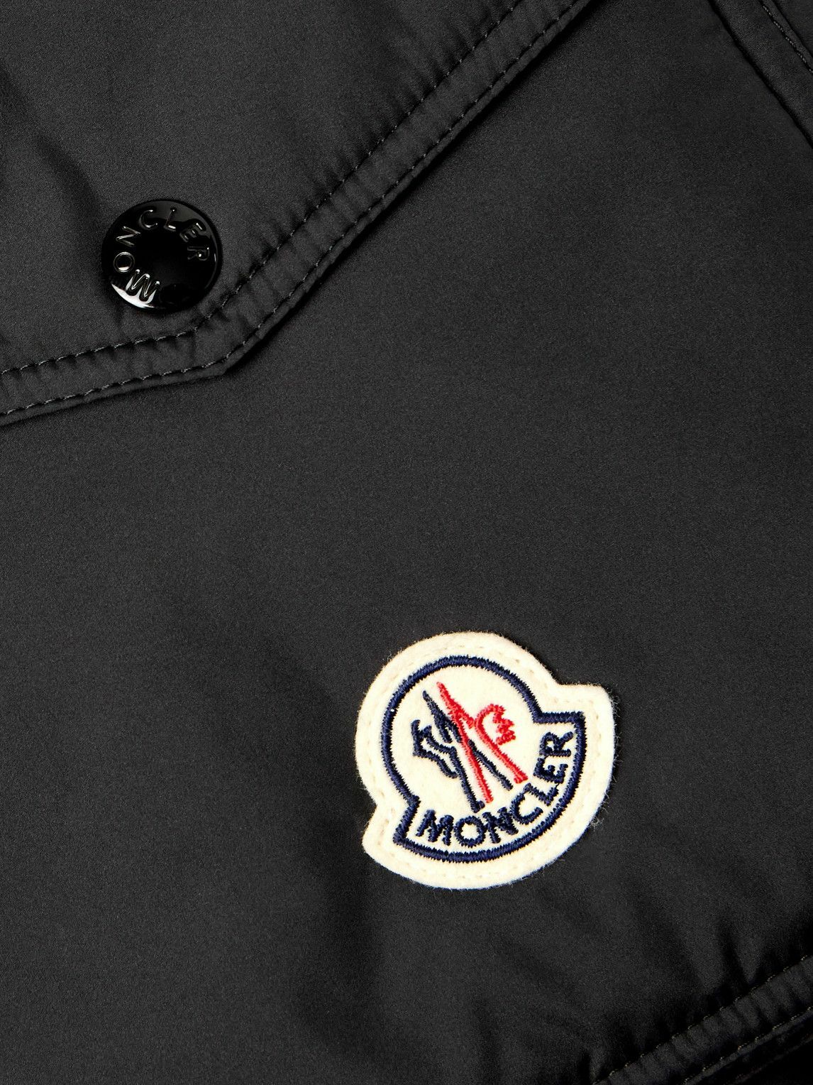 Moncler - Logo-Appliquéd Quilted Shell Down Scarf