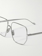 LOEWE - Square-Frame Silver-Tone Optical Glasses