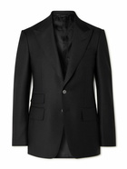 TOM FORD - Shelton Wool and Mohair-Blend Suit Jacket - Black