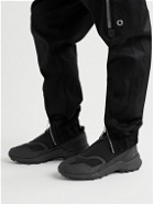Y-3 - Swift R3 GTX Rubber-Trimmed Neoprene Sneakers - Black