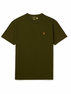 Polo Ralph Lauren - Logo-Embroidered Cotton-Jersey T-Shirt - Green