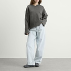 Samsøe Samsøe Women's Salula V Neck Sweater in Dark Grey