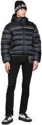 Versace Jeans Couture Black Bonded Down Jacket
