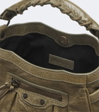 Balenciaga Le City Nano leather top-handle bag