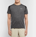 Under Armour - Streaker Twist Mélange Microthread T-Shirt - Dark gray