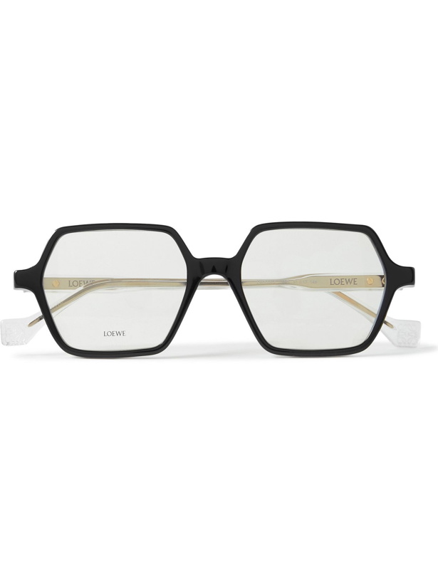 Photo: LOEWE - Hexagon-Frame Acetate Optical Glasses