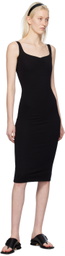 Gil Rodriguez Black Corazon Midi Dress
