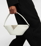 The Attico Piccola Small leather shoulder bag