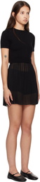 GUIZIO Black Evie Minidress