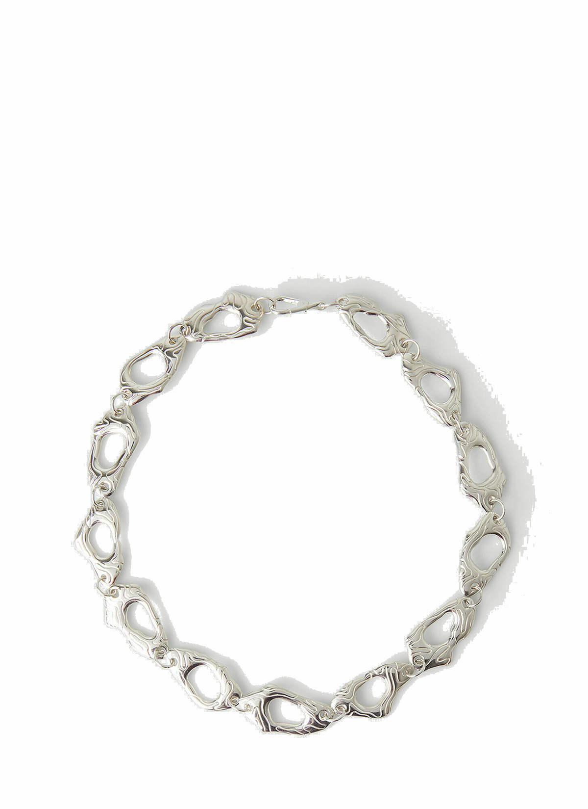 Octi - Island Chain Necklace in Silver