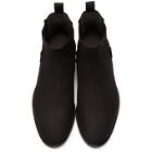 Lanvin Black Leather Chelsea Boots