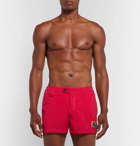 Missoni - Slim-Fit Mid-Length Swim Shorts - Men - Red