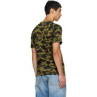 BAPE Khaki 1st Camo College T-shirt