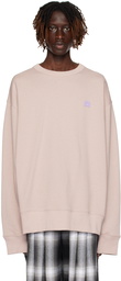 Acne Studios Purple Oversized Sweatshirt