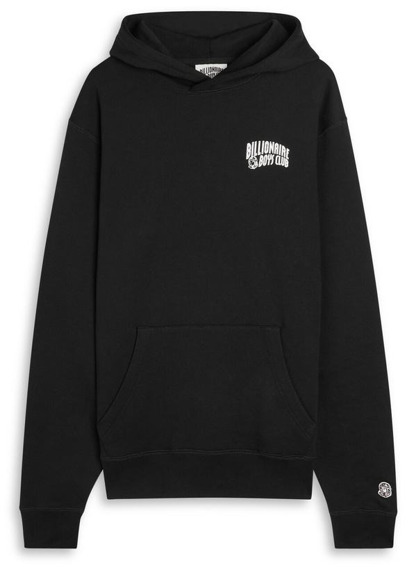 Photo: Billionaire Boys Club Small Arch Logo Hooded Cotton Sweatshirt Black