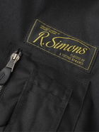 Raf Simons - Logo-Appliquéd Printed Recycled Canvas Bomber Jacket - Black