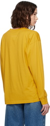 MM6 Maison Margiela Yellow Long Sleeve T-shirt